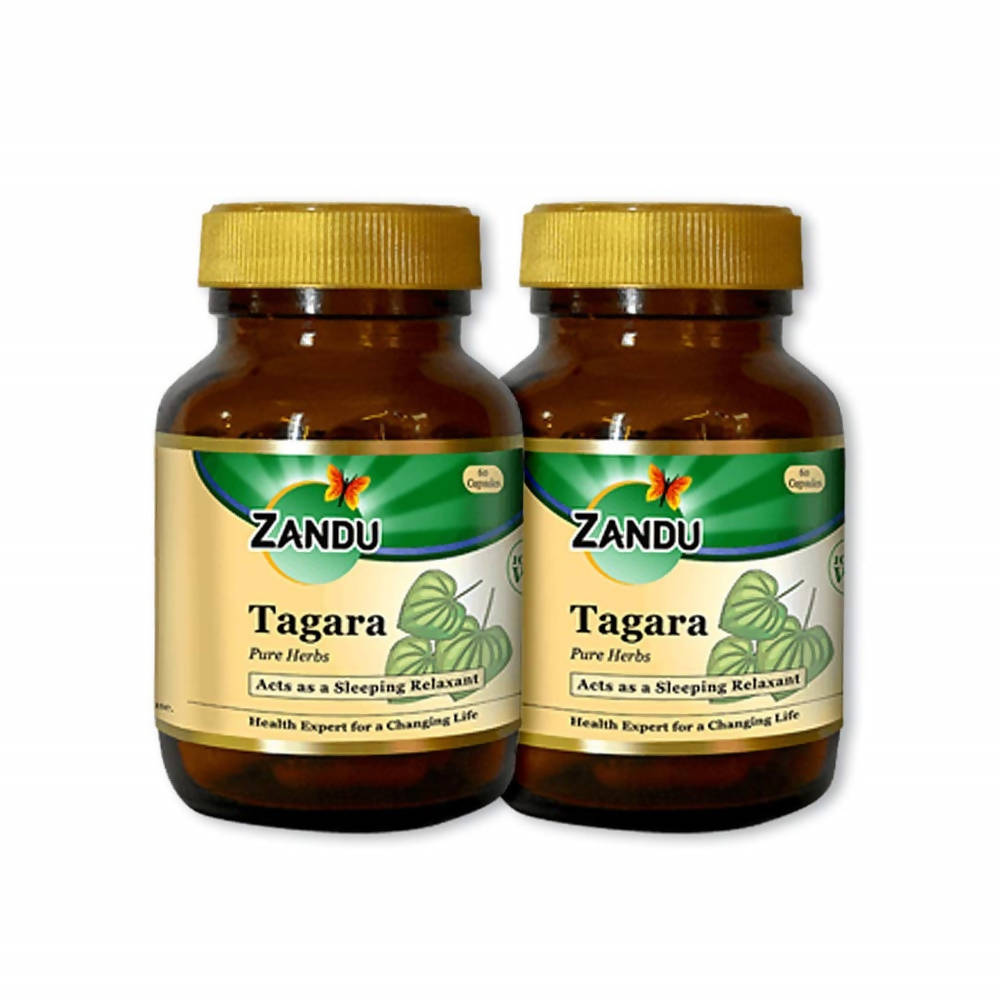 Zandu Tagara Pure Herbs Capsules - safuroncart