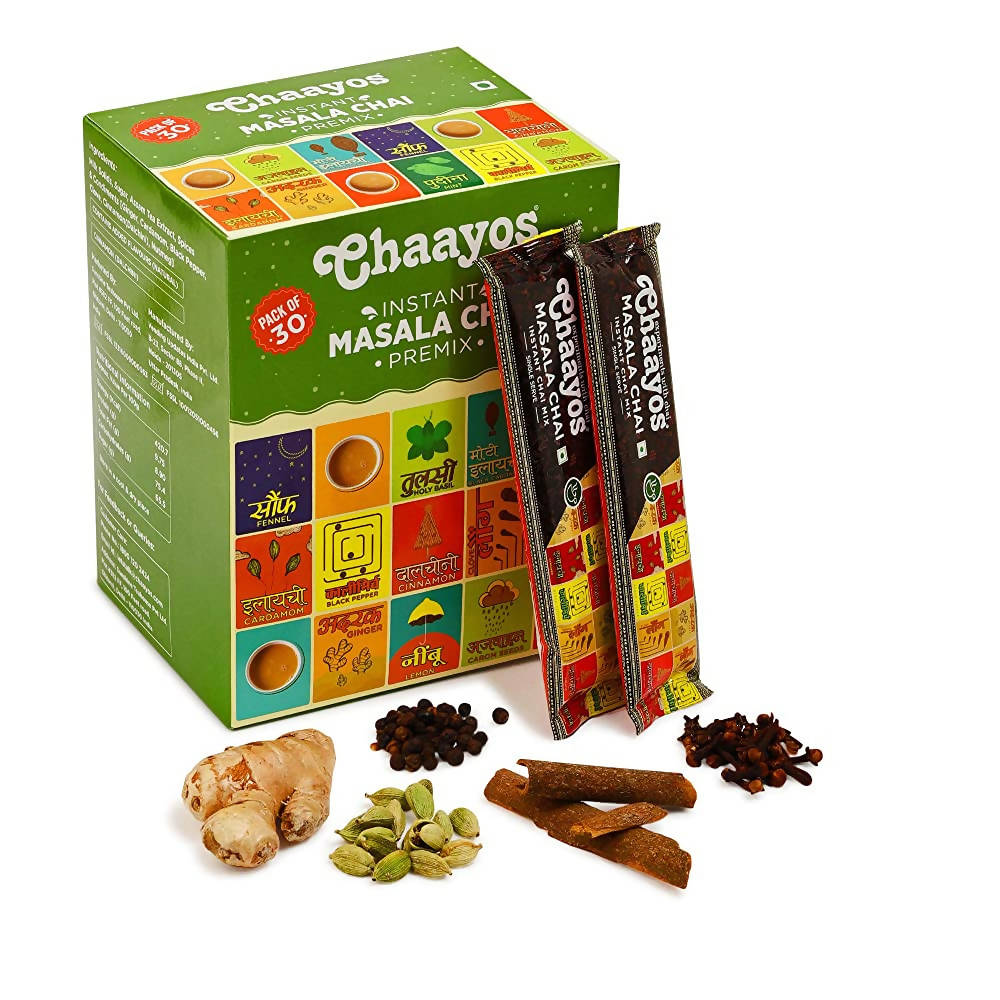 Chaayos Instant Tea Premix Masala Chai Sachets Chaayos