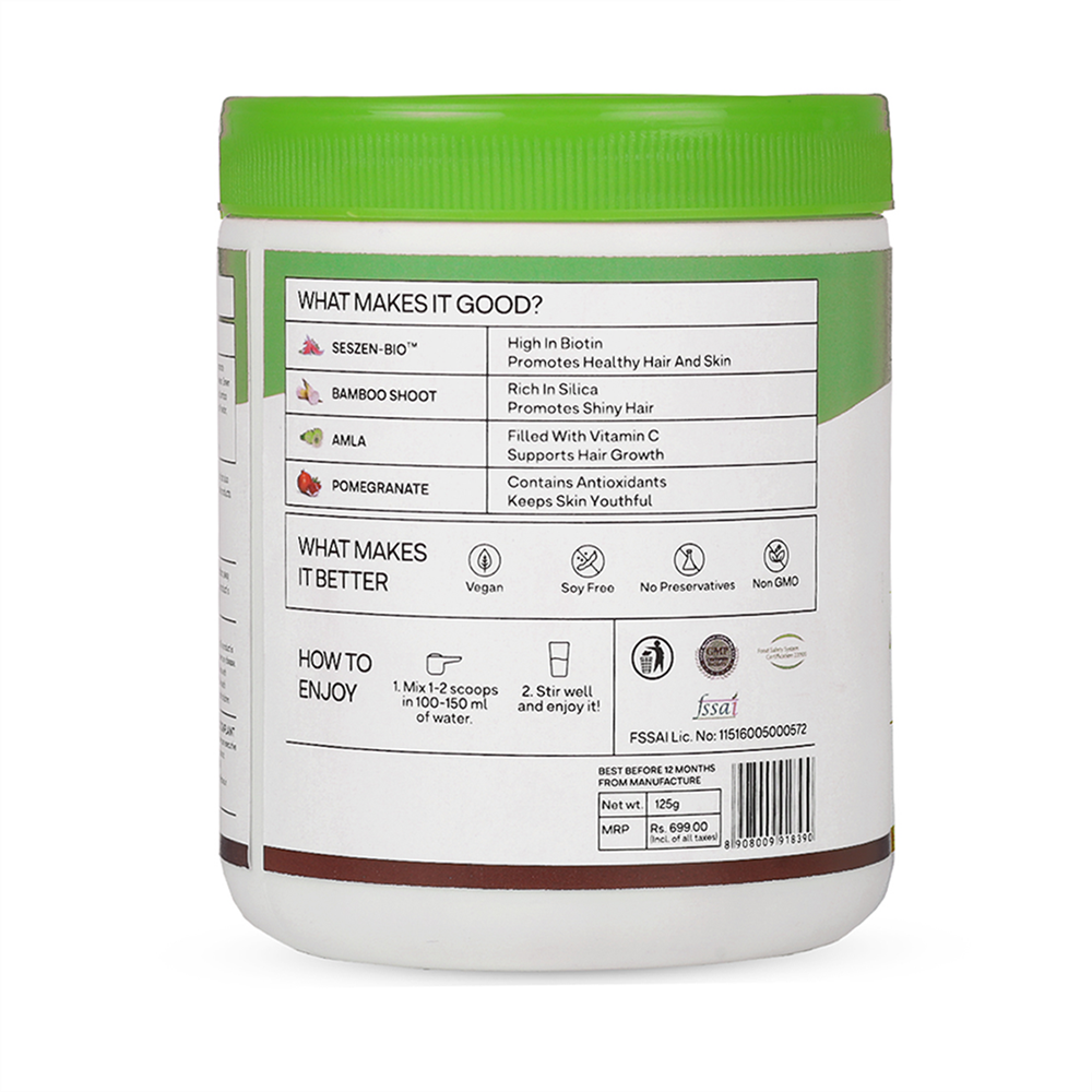 OZiva Plant Based Biotin (10,000+ mcg) OZiva