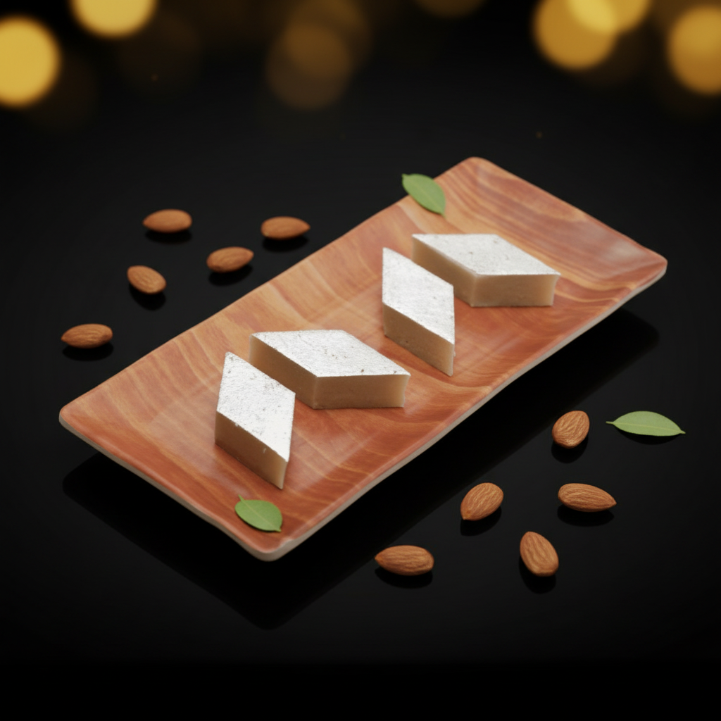 Agra Sweets Banjara Badam Katli - Dista