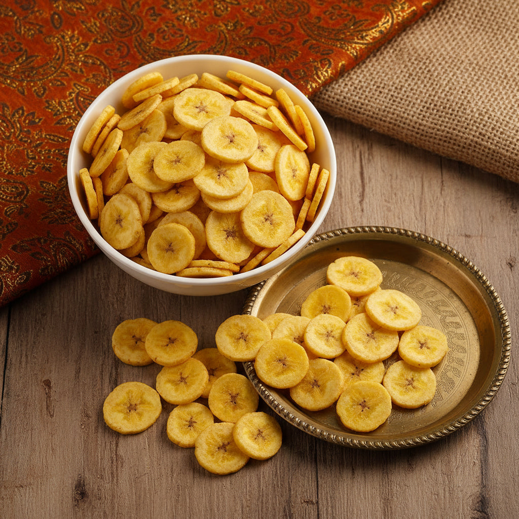 Agra Sweets Banjara Banana Chips Salted - Dista