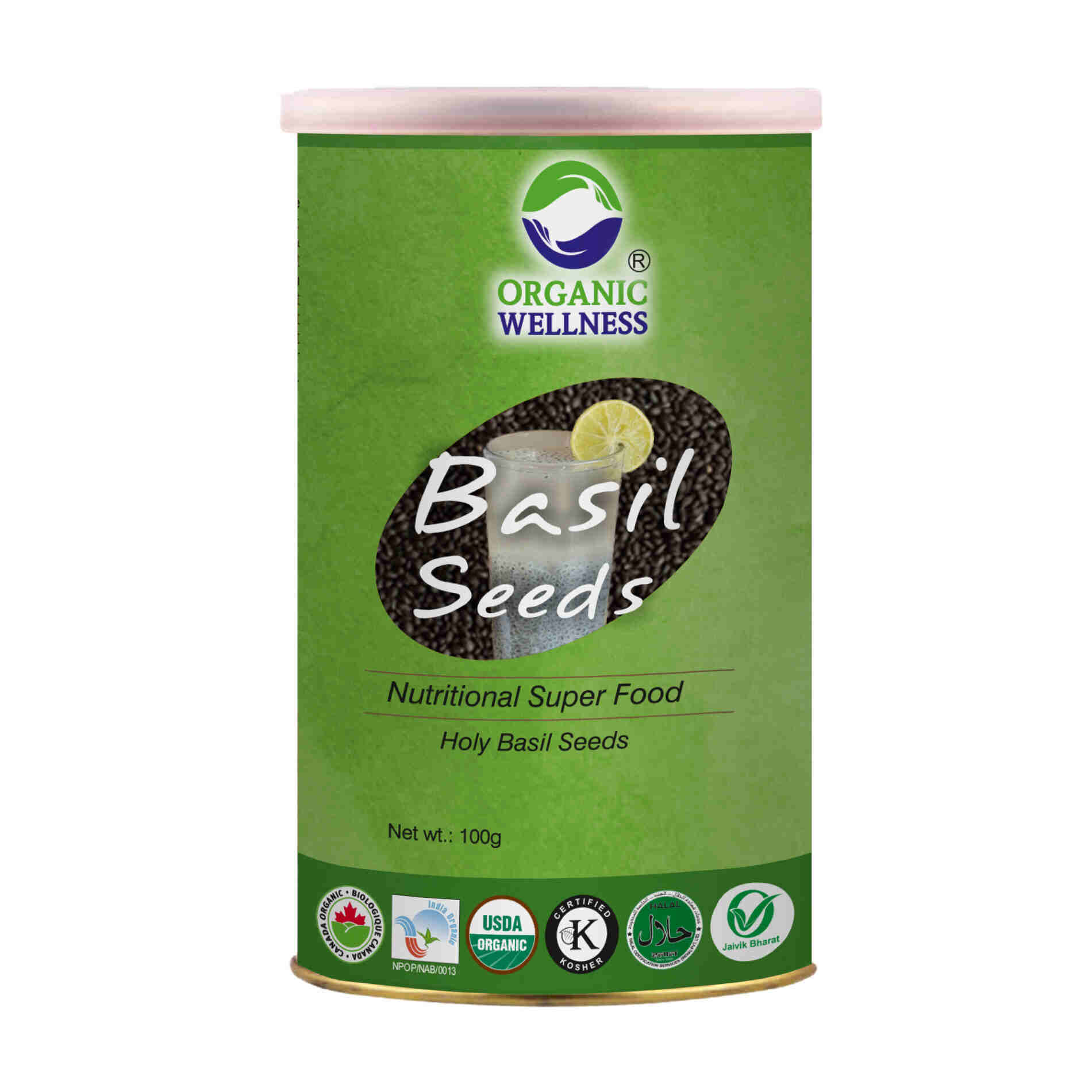 Organic Wellness Basil Seeds Organic Wellness