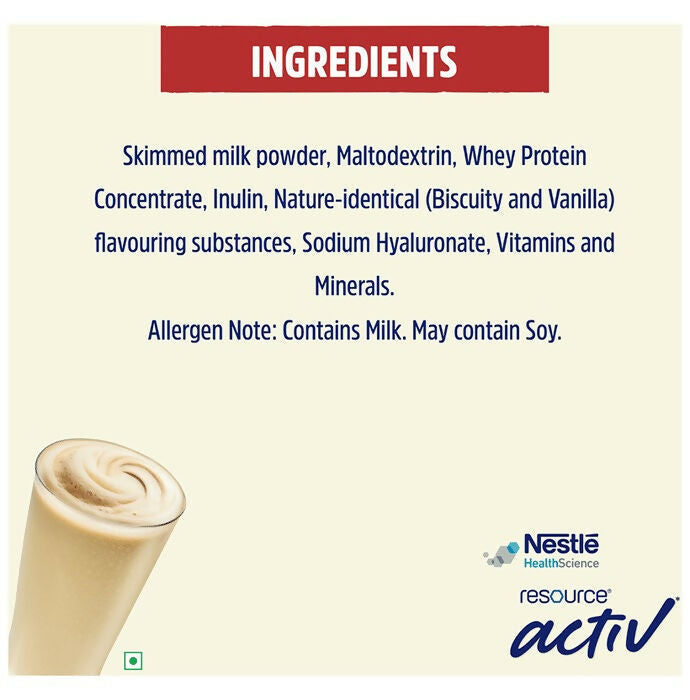 Nestle Resource Activ Powder - Vanilla Flavor Nestle