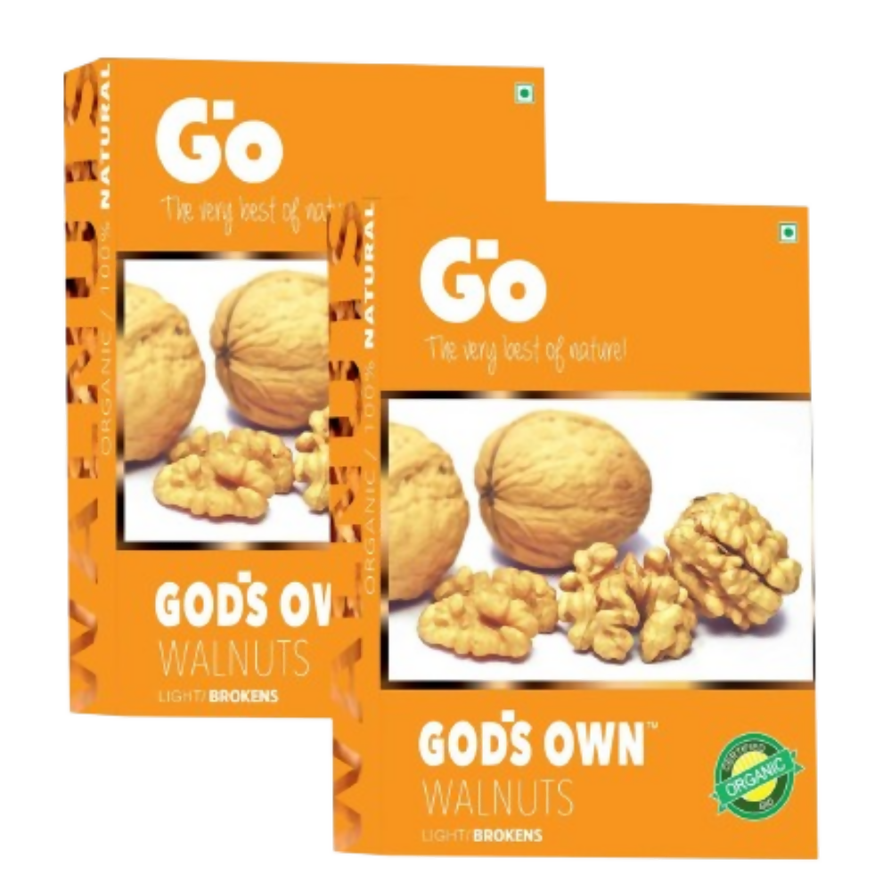 Go Organic Light Broken Walnut Kernels - Dista