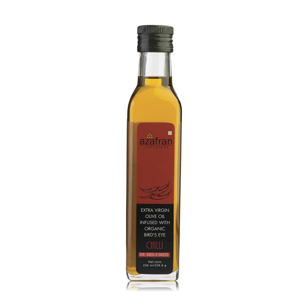 Azafran Infusions Birdâs Eye Chilli Infused Extra Virgin Olive Oil Azafran