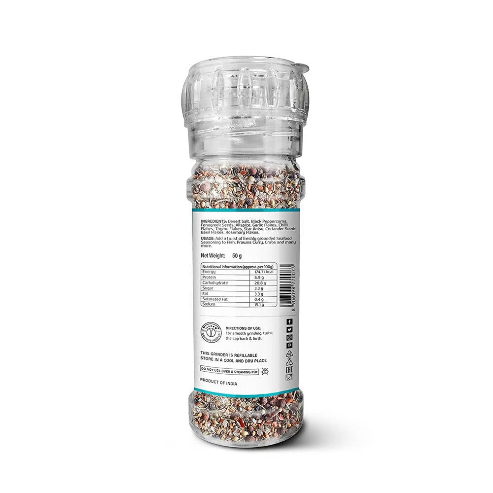 Lunn Seafood Seasoning with Grinder Lunn
