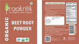Praakritik Organic Beet Root Powder Praakritik