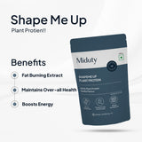 Miduty by Palak Notes Shapeme Up Plant Protein Powder Palak Notes