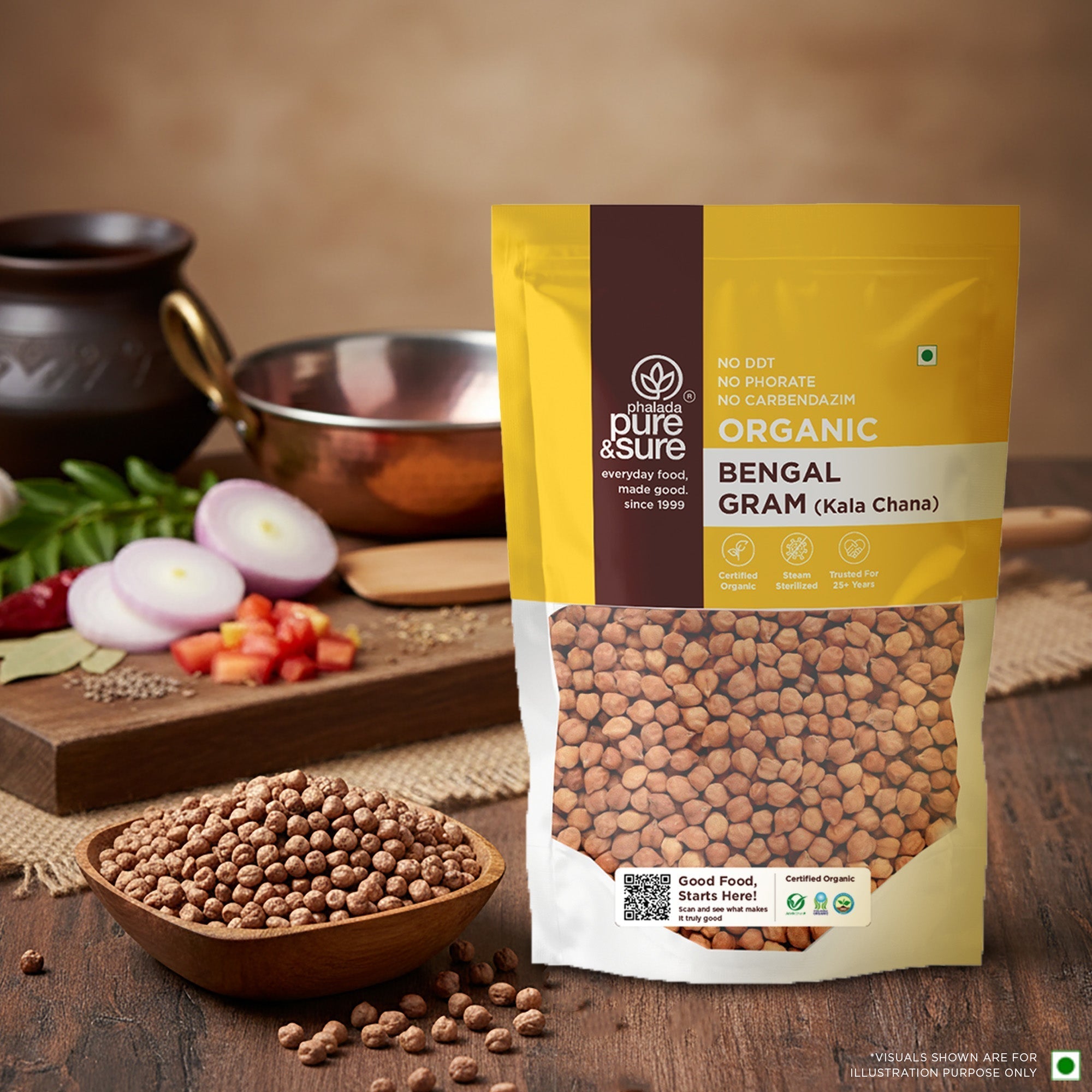 Pure & Sure Organic Bengal Gram Pure & Sure