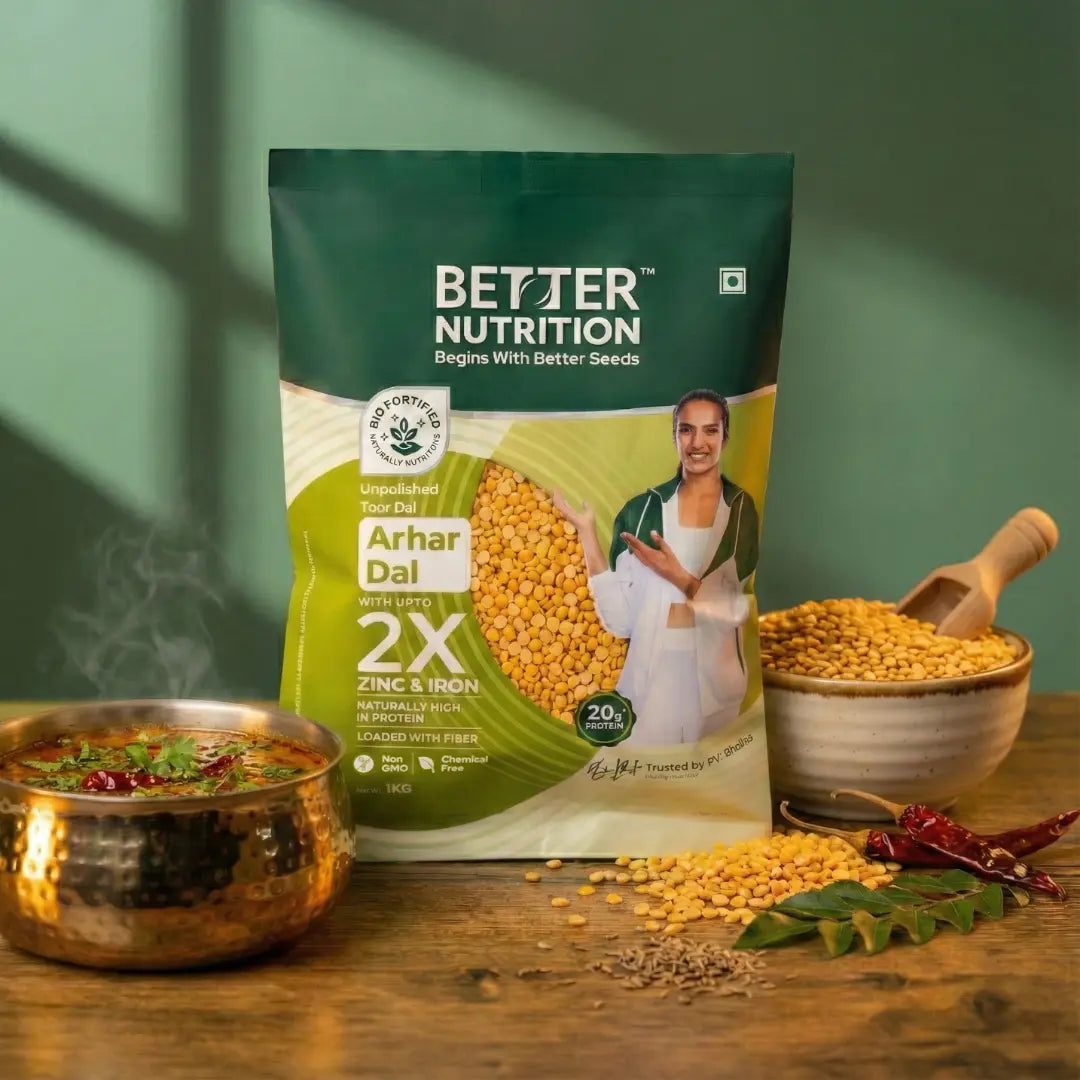 Better Nutrition Biofortified Arhar Dal / Toor Dal - Safuron
