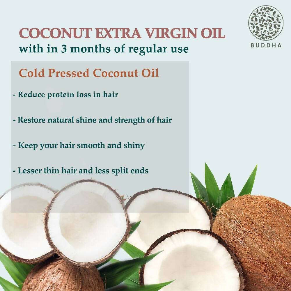 Buddha Natural Cold Pressed Extra Virgin Coconut Oil Buddha Natural