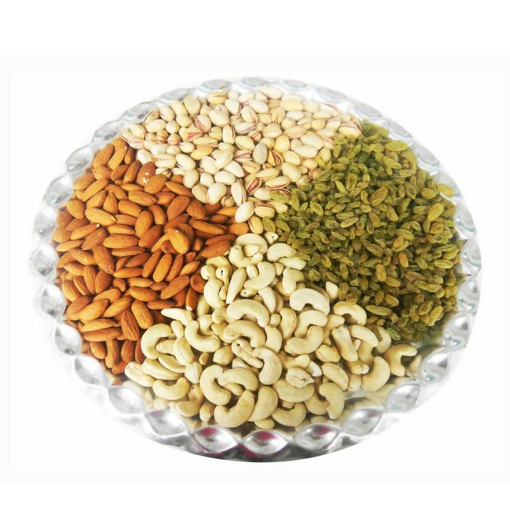 Bikanervala Round Dry Fruit Platter - Safuron