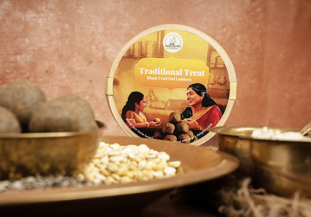 Narchuvai Foods Black Urad Dal Laddoos Narchuvai Foods