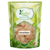 Yuvika Gond Batan - Gond Ladoo - Acacia Arabica Wild - Arabic Gum - Safuron