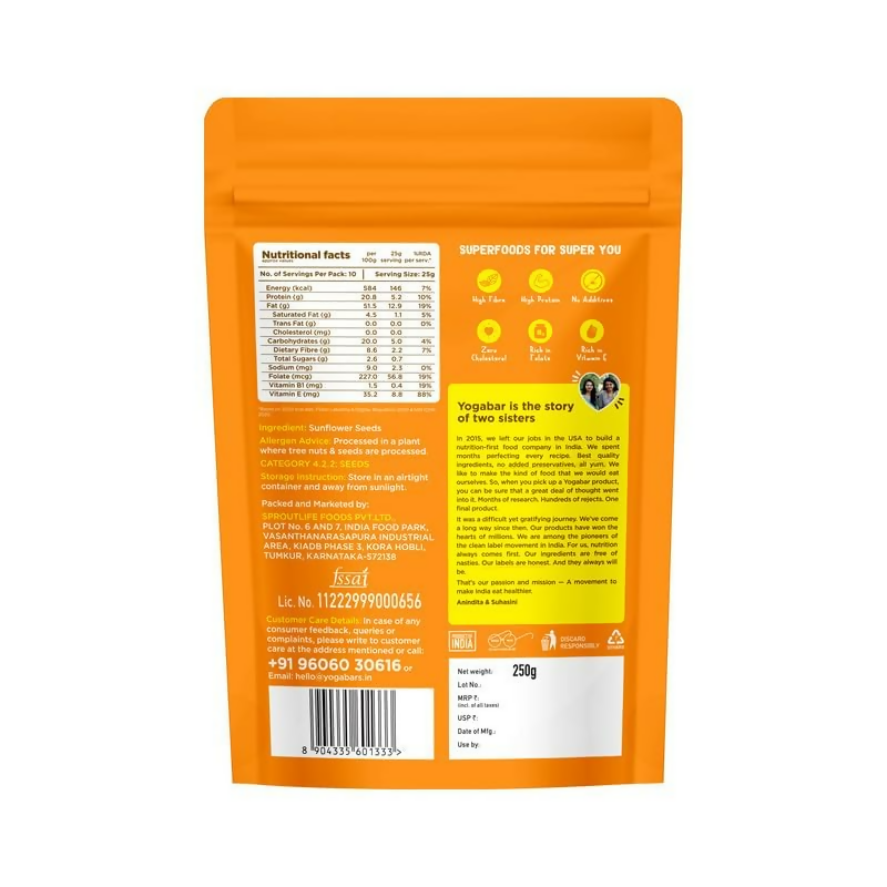 Yoga Bar Seeds Combo – Chia, Flax, Sunflower & Pumpkin Seeds Yoga Bar