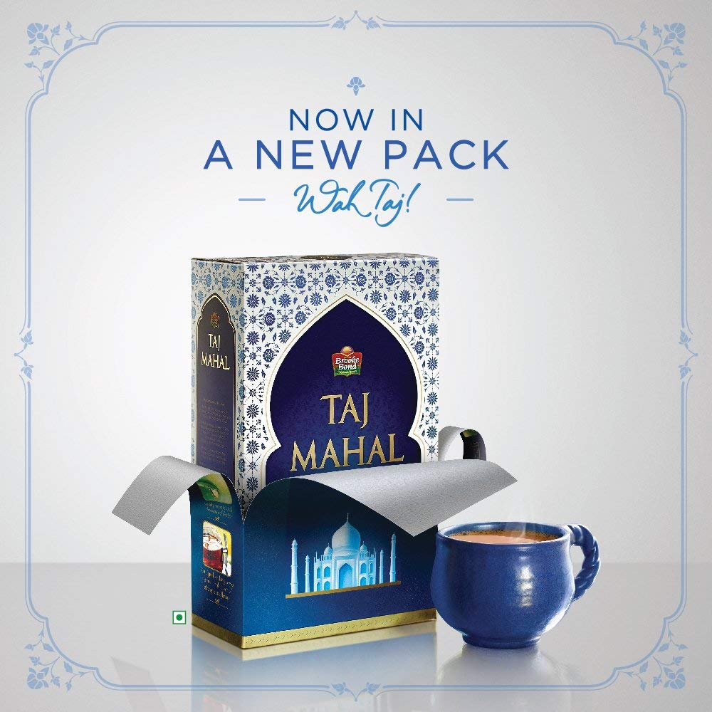 Brooke Bond Taj Mahal Tea - India's Premium Chai, Rich & Flavourful Tea Brooke Bond