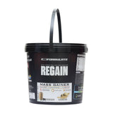 Reformulate Regain I Mass Gainer with Added Pre and Pro Biotics I 364 Energy | 1.5 Creatine - Cold Coffee & Malai Kulfi Reformulate