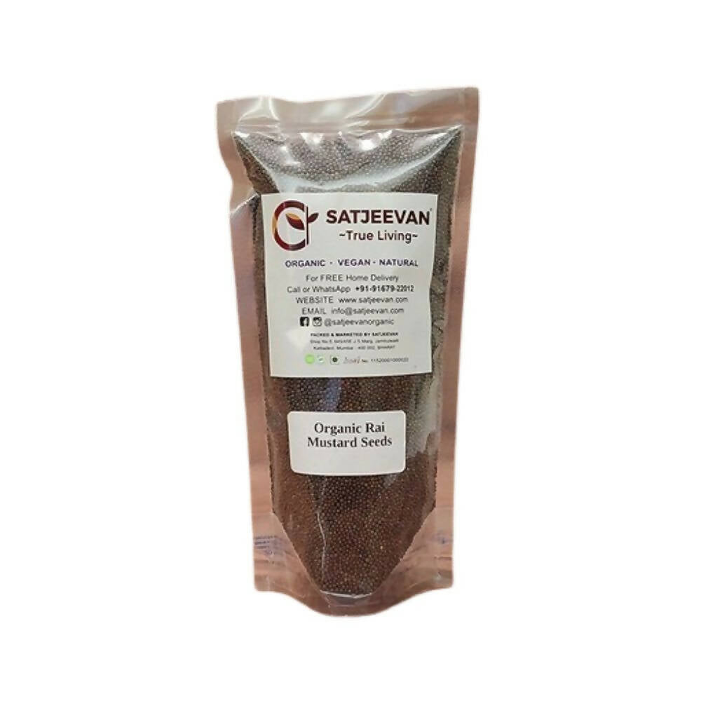 Satjeevan Organic Rai Mustard Seeds Satjeevan