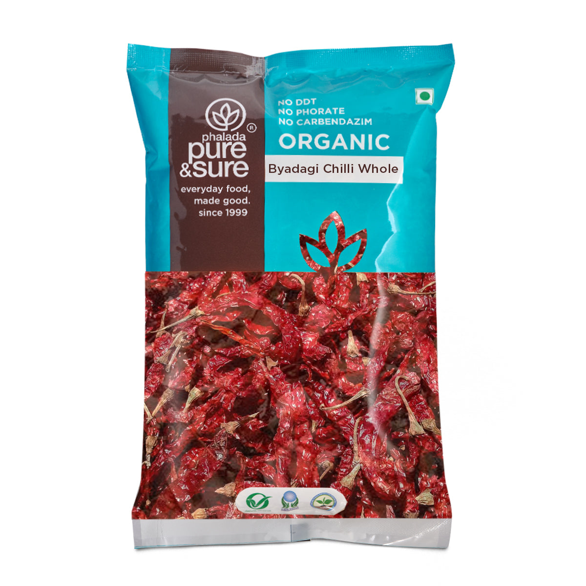 Pure & Sure Organic Byadagi Chilli Whole - Safuron