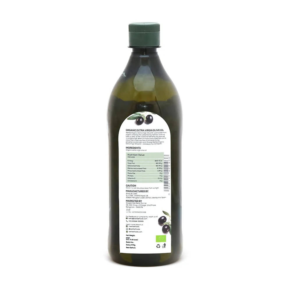 Wellbe Organic Extra Virgin Olive Oil Wellbe