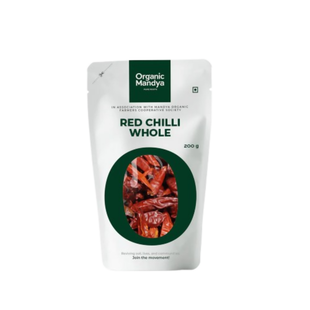 Organic Mandya Red Chilli Whole - Safuron