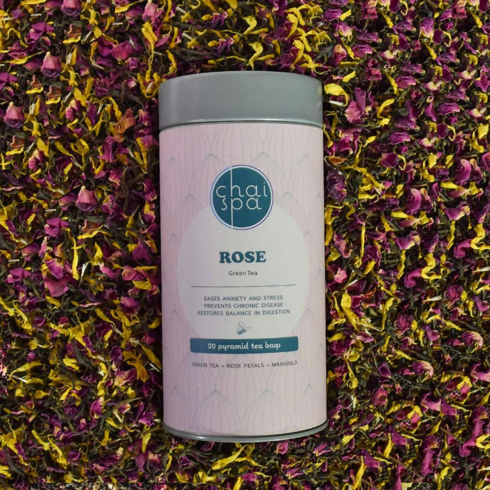 Chai Spa Rose Green Tea Chai Spa