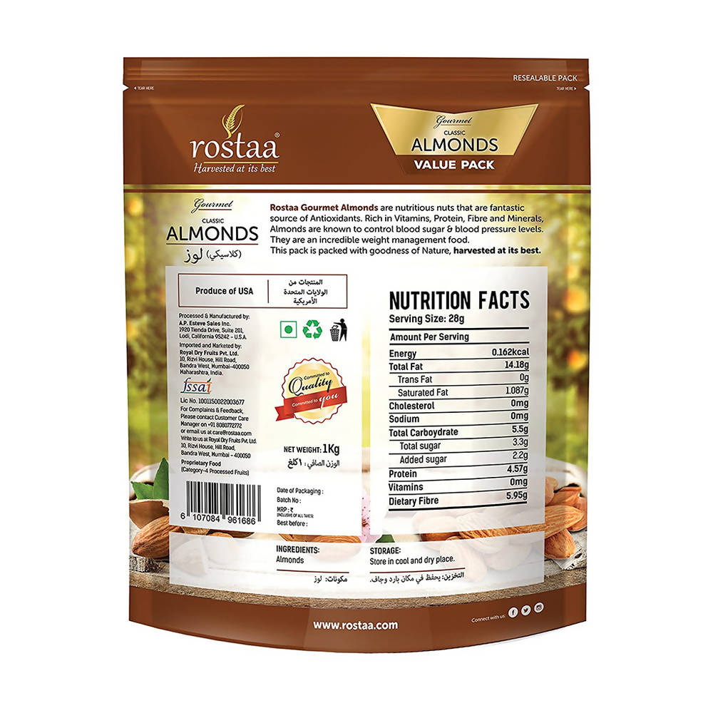 Rostaa Classic Almonds Rostaa