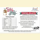 The Pickle Story Foxtail Millets Murukku (Korralu/Kangni/Kakum) The Pickle Story