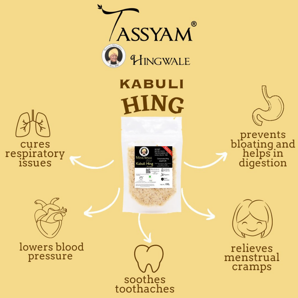 Tassyam Organics Kabuli Hing Tassyam Organics