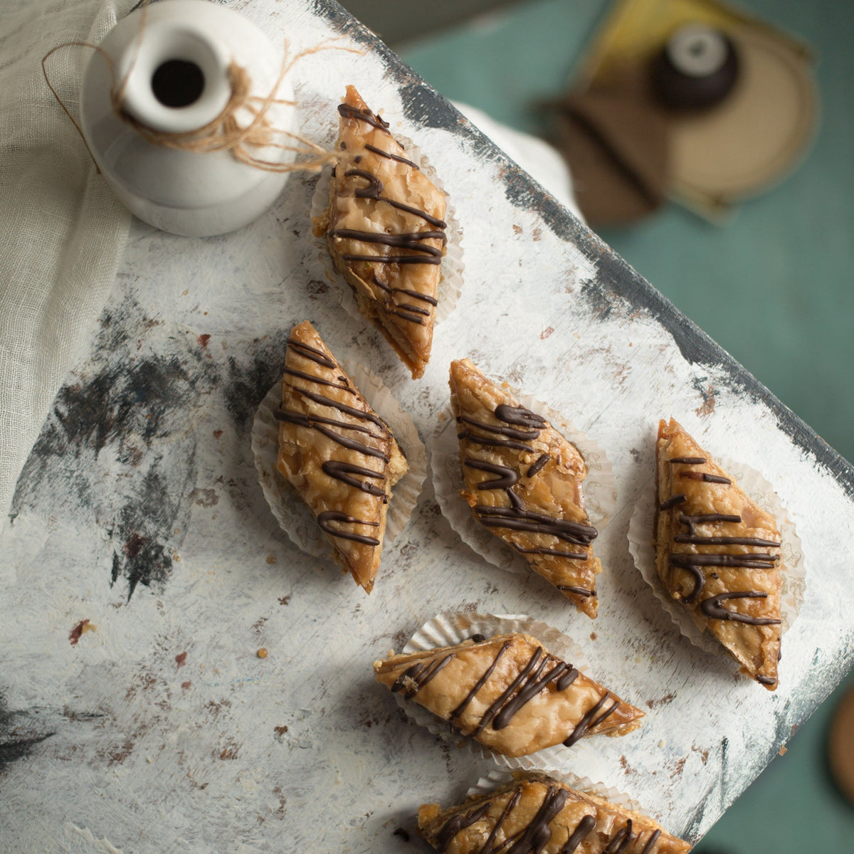 Almond House Chocolate Layered Baklava - Safuron