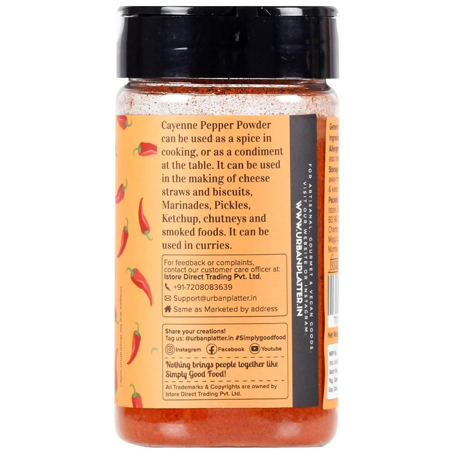 Urban Platter Cayenne Pepper Powder Urban Platter