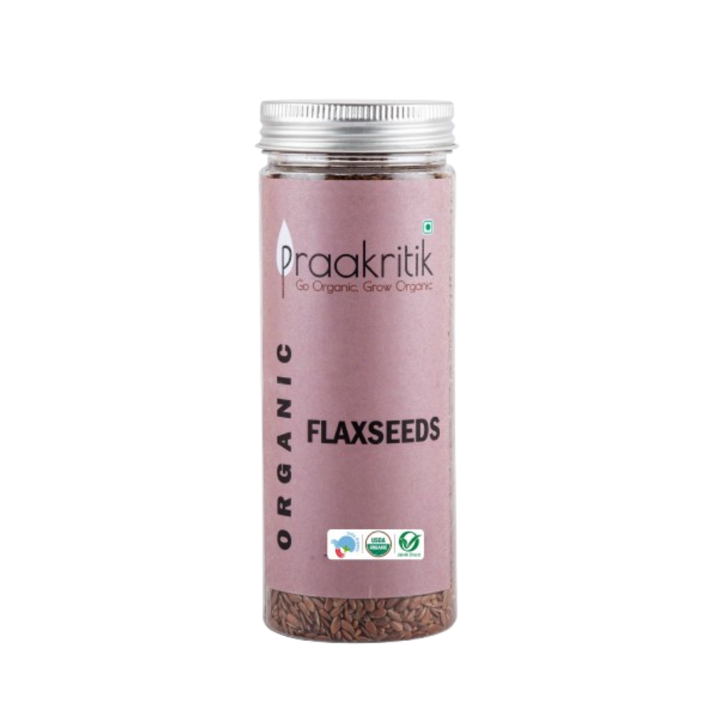 Praakritik Organic Raw Flaxseeds Praakritik