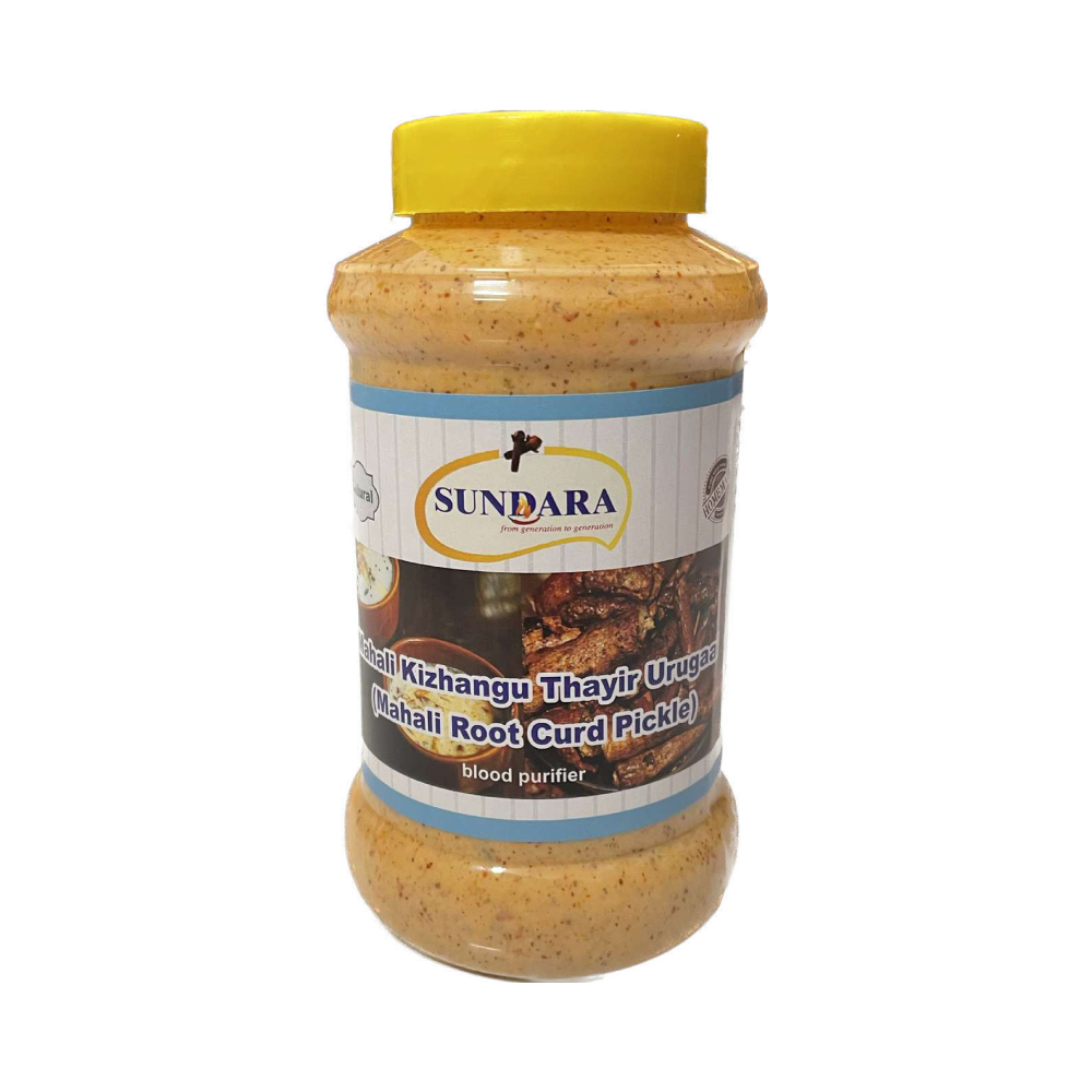 Sundara Mahali Kizhlangu Thayir Urugai ( Mahali Root Curd Pickle ) Sundara