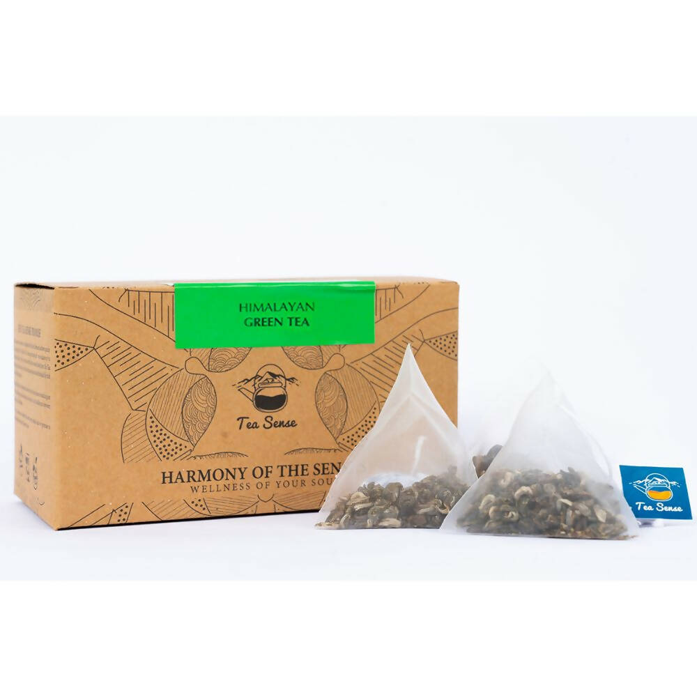 Tea Sense Himalayan Green Tea Bags Box Tea Sense