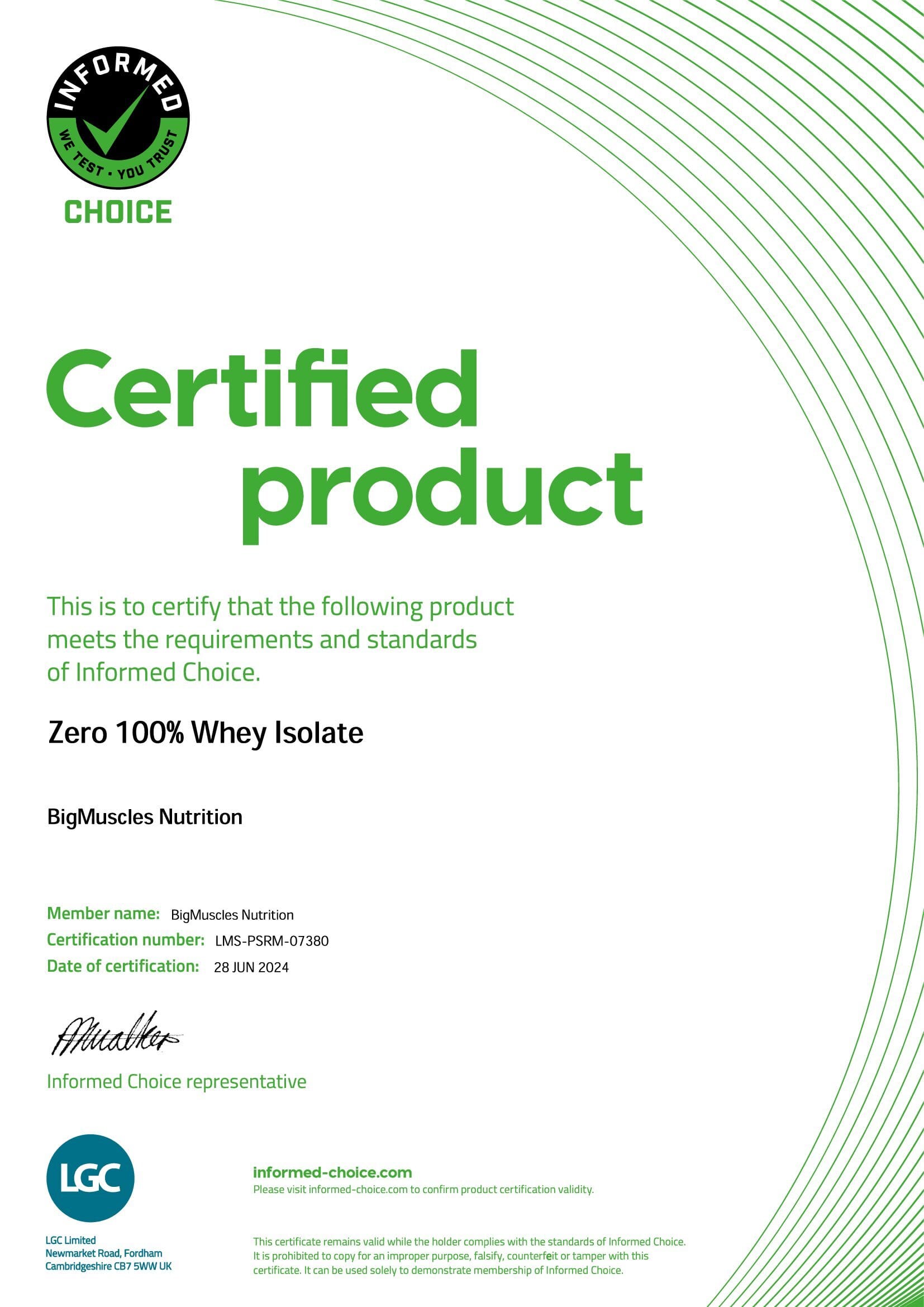 Big Muscles Nutrition Zero Whey Protein Big Muscles Nutrition
