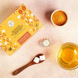 Mittal Teas Mango Turmeric Green Tea - Eco Friendly Bags Mittal Teas