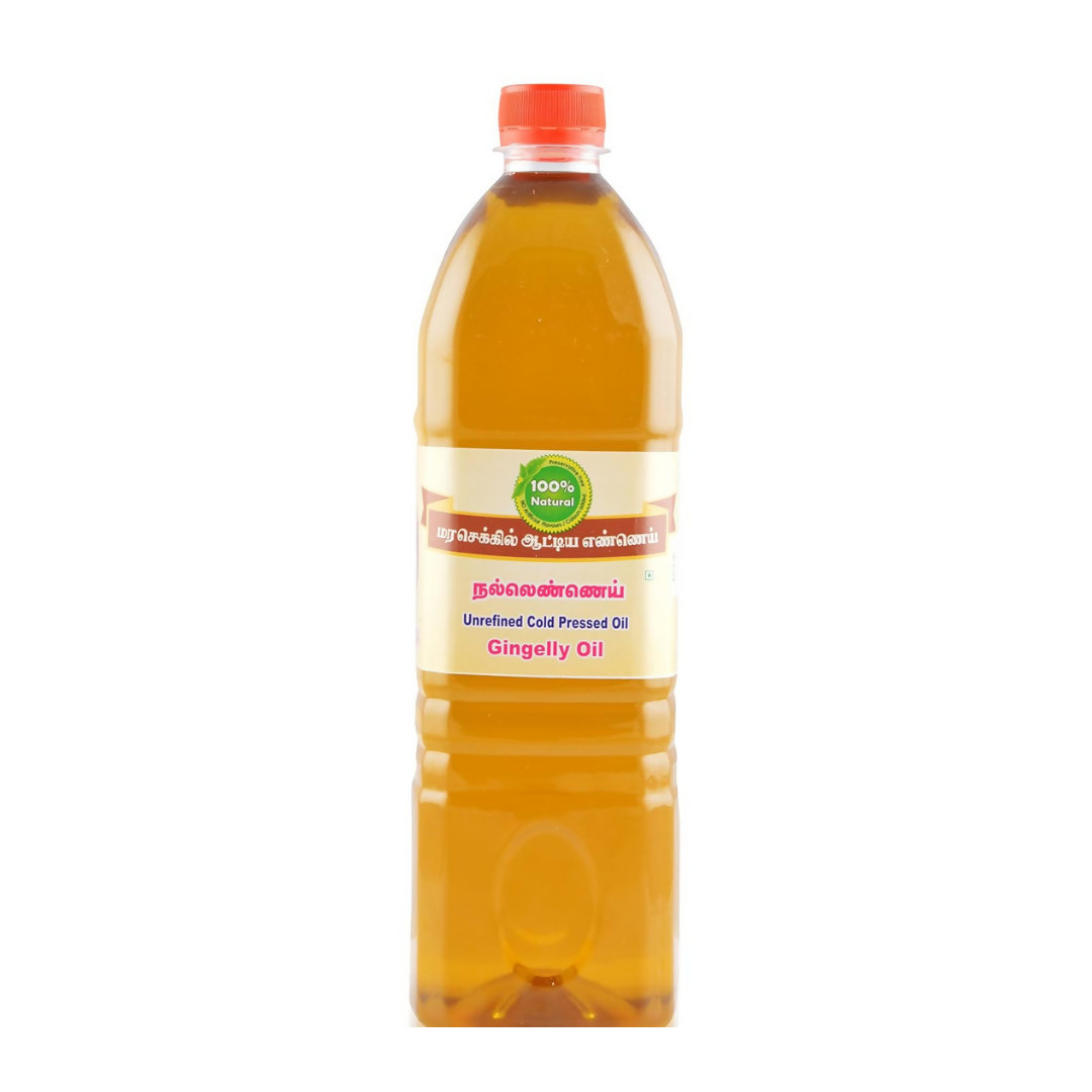 Ammi Samayal Wood Pressed Sesame Gingelly Oil for Cooking - Safuron