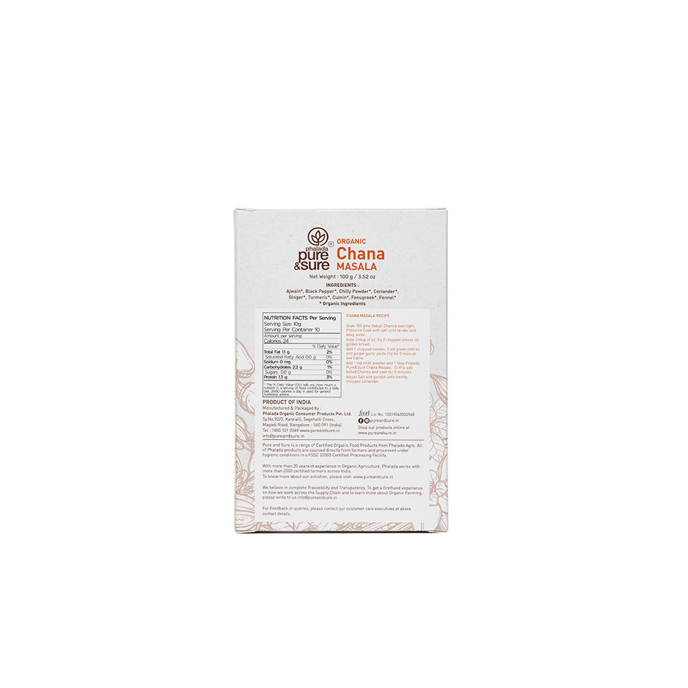 Pure & Sure Organic Chana Masala Pure & Sure