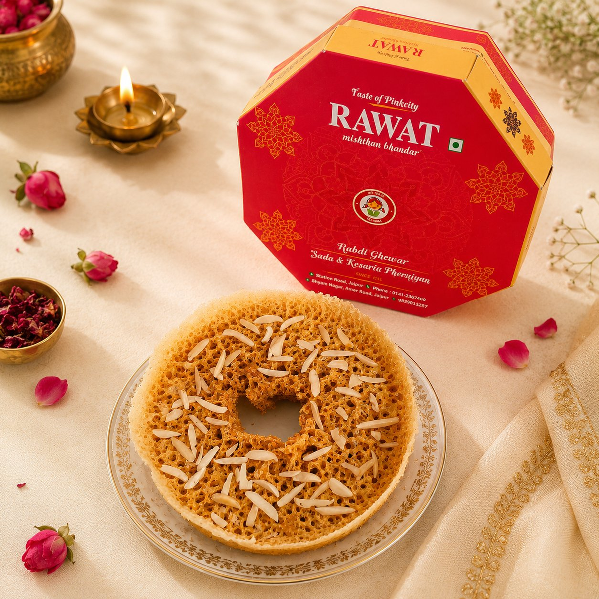 SweeDesi Rawat Meetha Ghewar - Dista