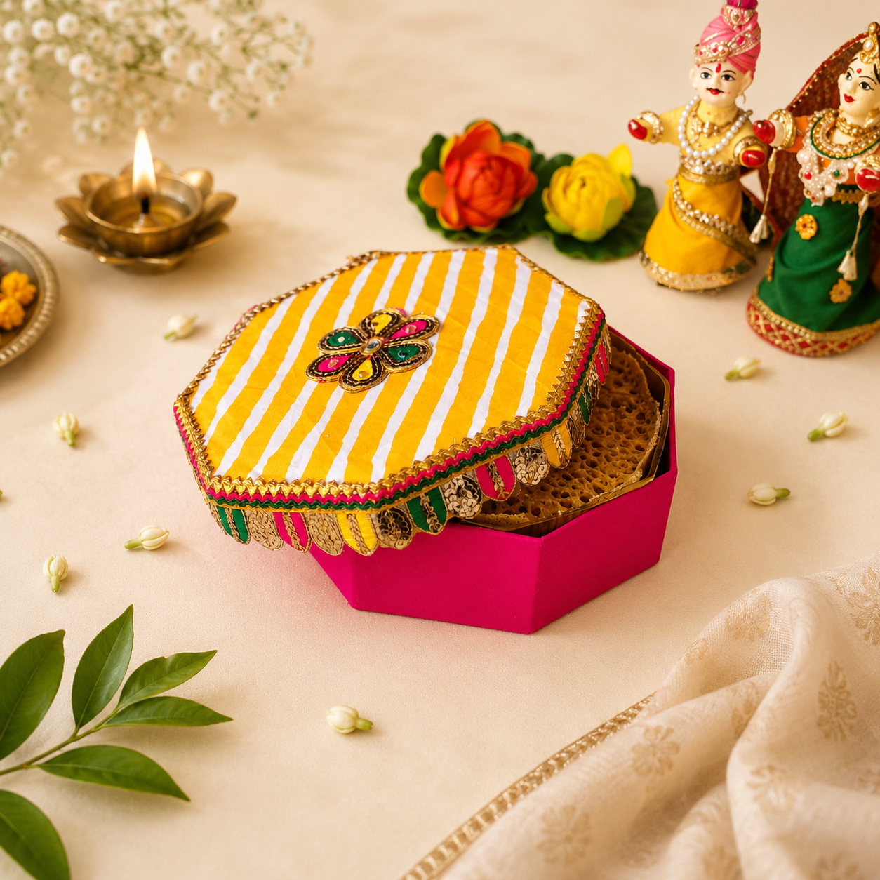 SweeDesi Ghewar Hamper 2 SweeDesi