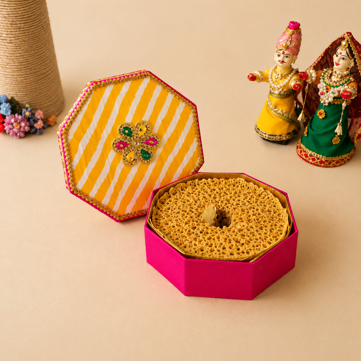 SweeDesi Ghewar Hamper 2 - Dista