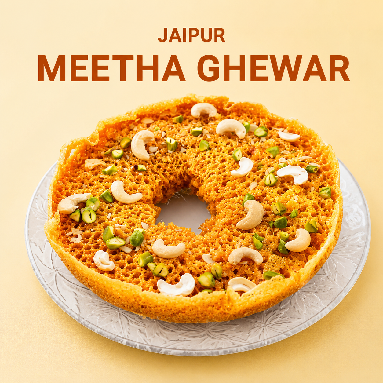 SweeDesi Rawat Meetha Ghewar SweeDesi