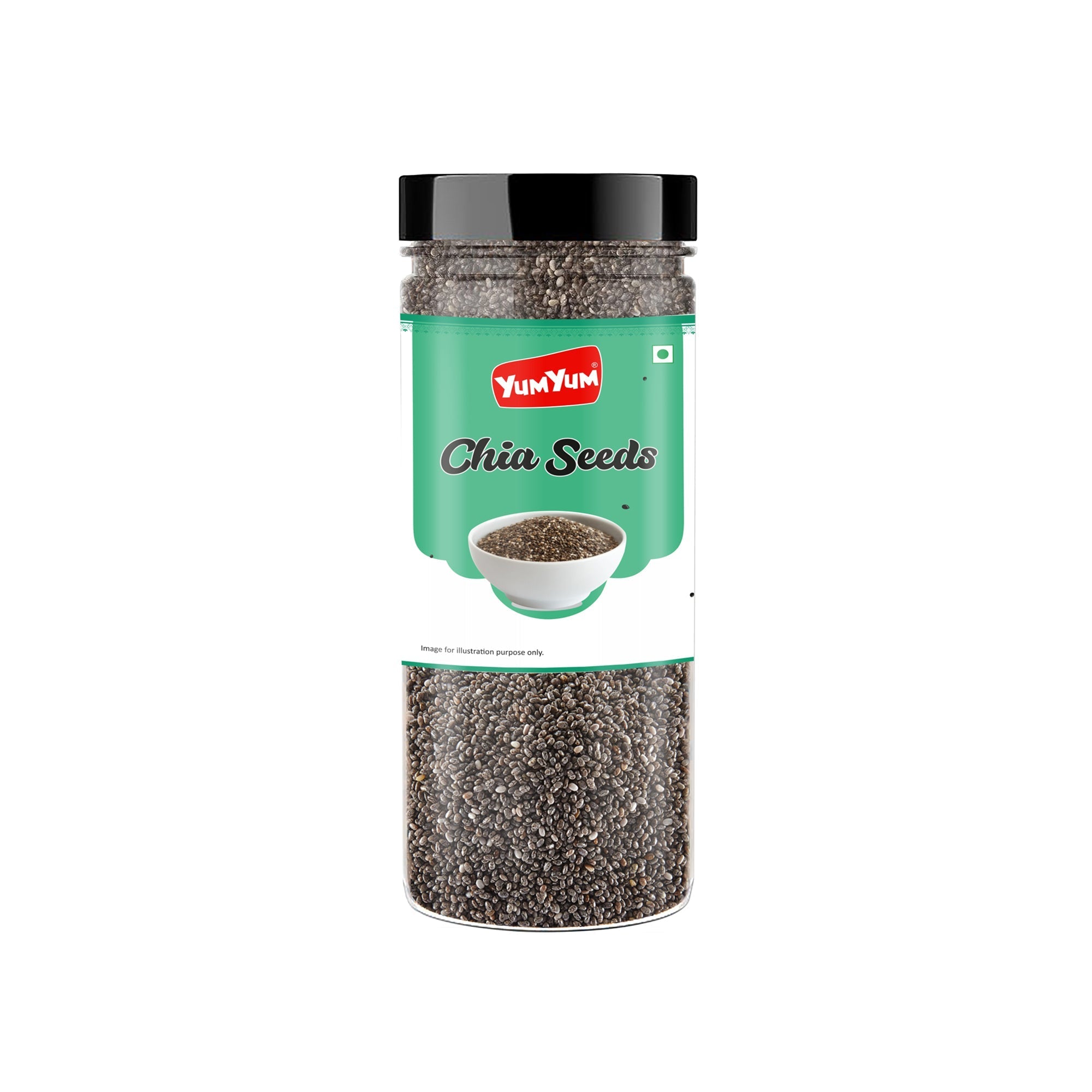 Yum Yum Raw Chia Seeds Jar - Dista