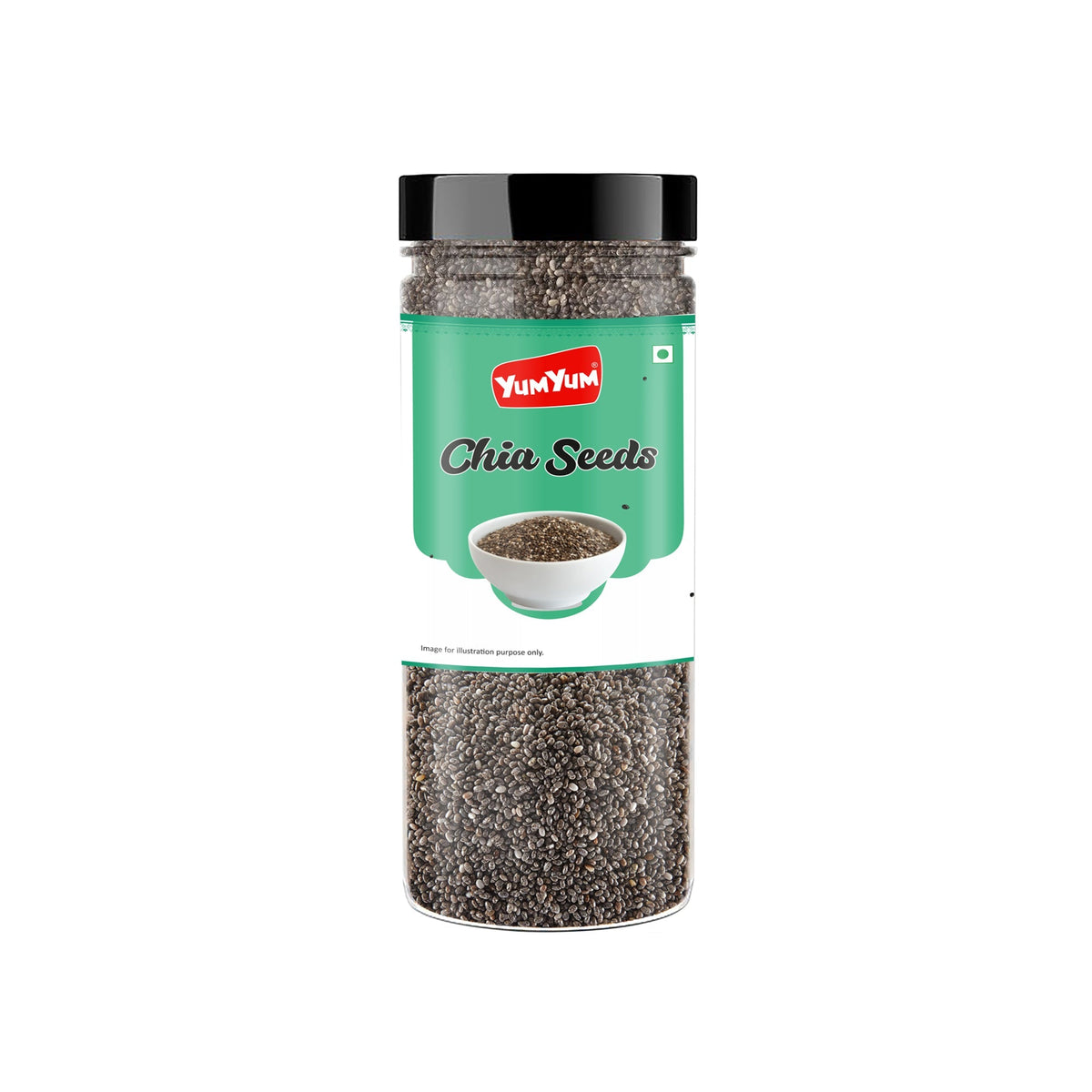 Yum Yum Raw Chia Seeds Jar - Dista