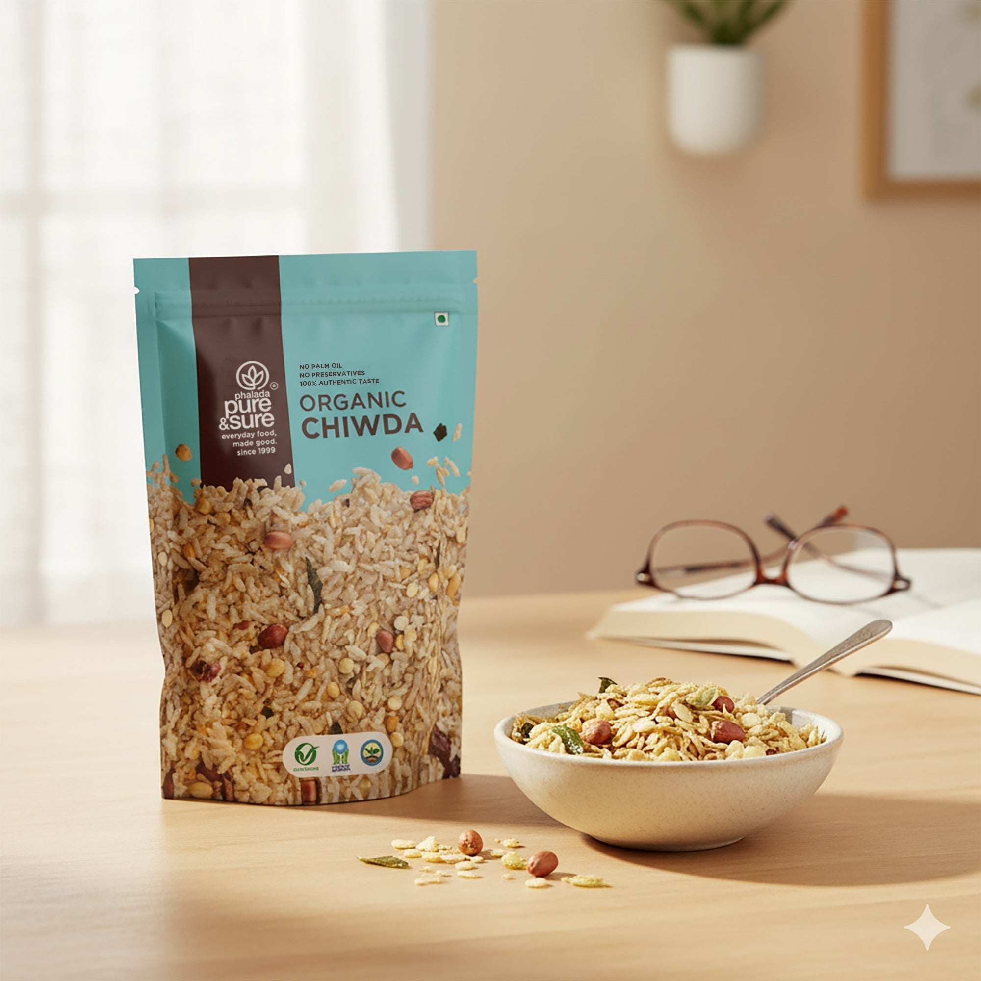 Pure & Sure Organic Chiwda Pure & Sure
