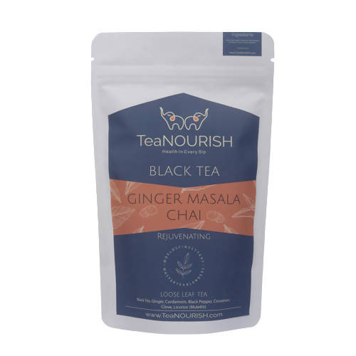 TeaNourish Ginger Masala Black Tea - Safuron