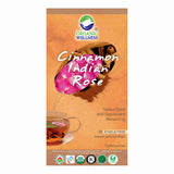 Organic Wellness Cinnamon Indian Rose Teabags Organic Wellness