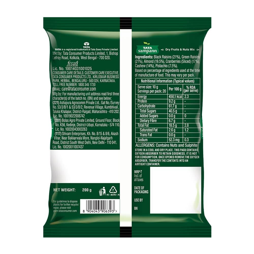 Tata Sampann Dry Fruits & Nuts Mix Tata