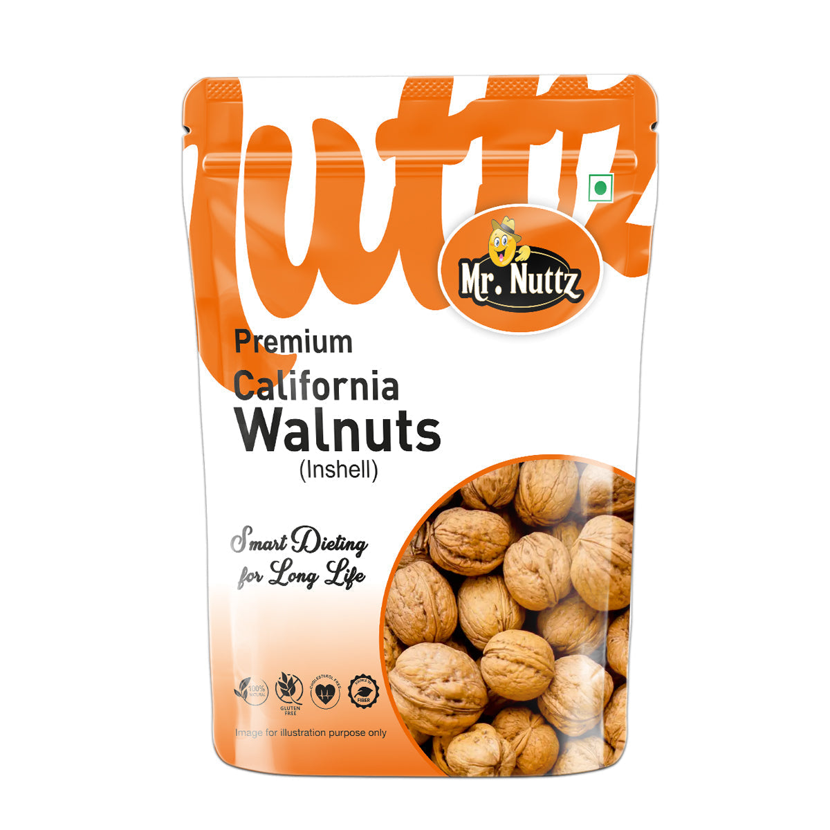 Mr. Nuttz Inshell Walnuts Pouch - Dista
