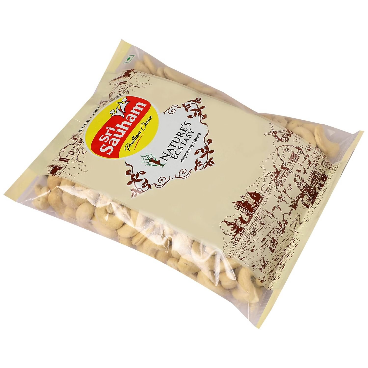 Sri Sauham Premium Dry Fruits – Natural Raw Cashew Nuts Sri Sauham